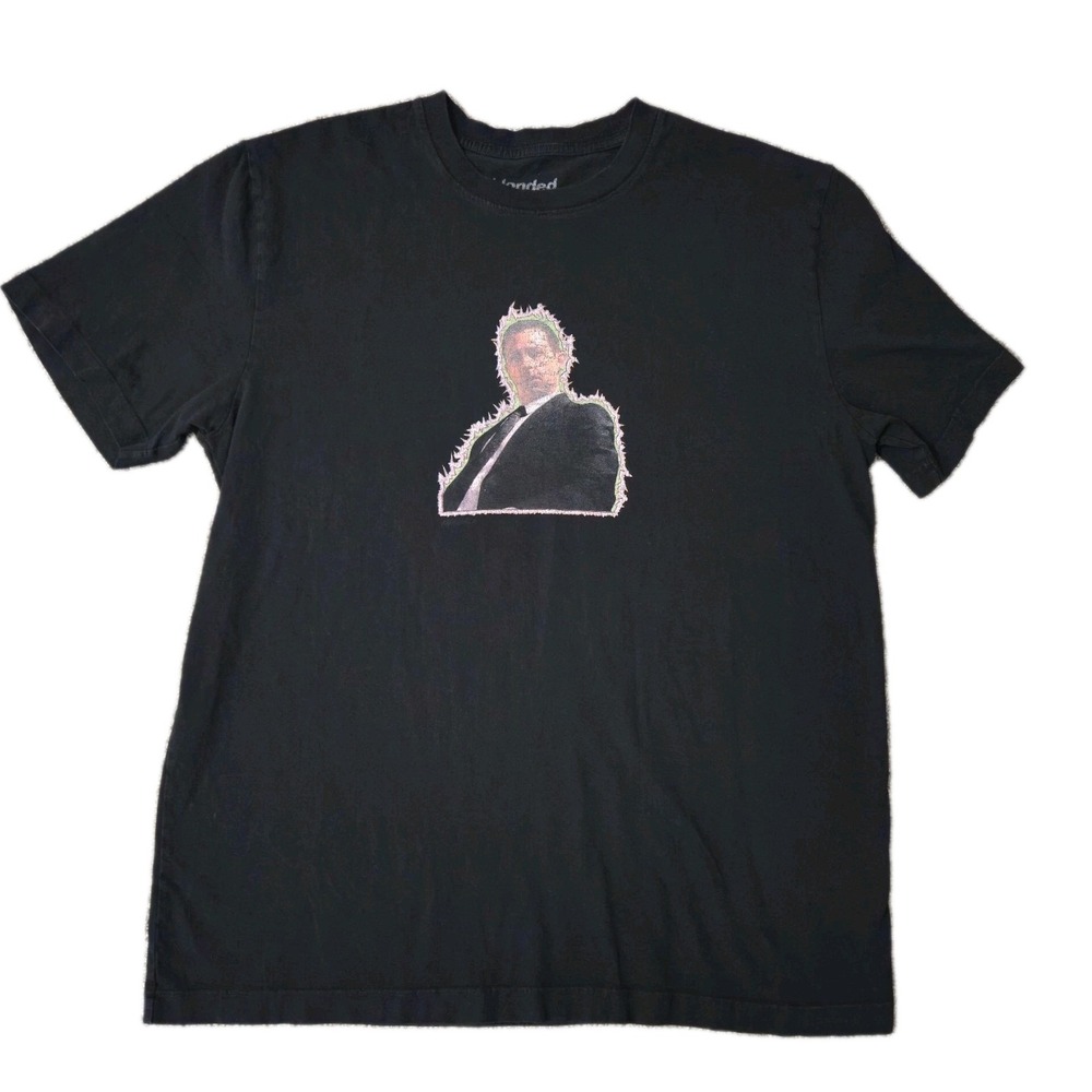 RARE Frank Ocean Jeremy Strong Succession T-shirt Black Blonded Size L Kendall